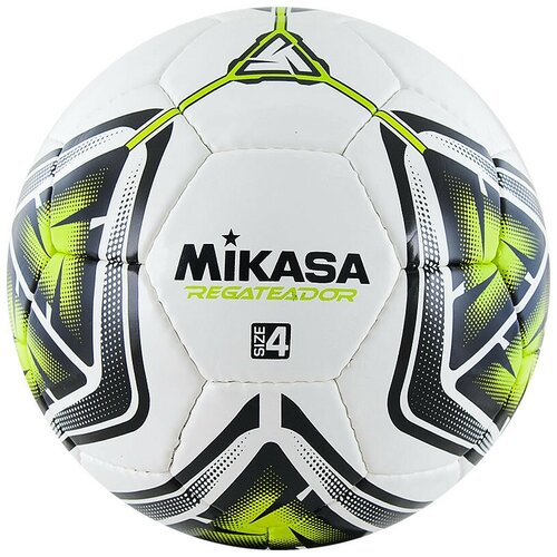 Мяч футбольный MIKASA REGATEADOR4-G, р.4, 32пан, гл. ПВХ