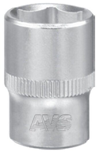 Головка торцевая 6-гранная 1/4 DR (14 мм) AVS H01414
