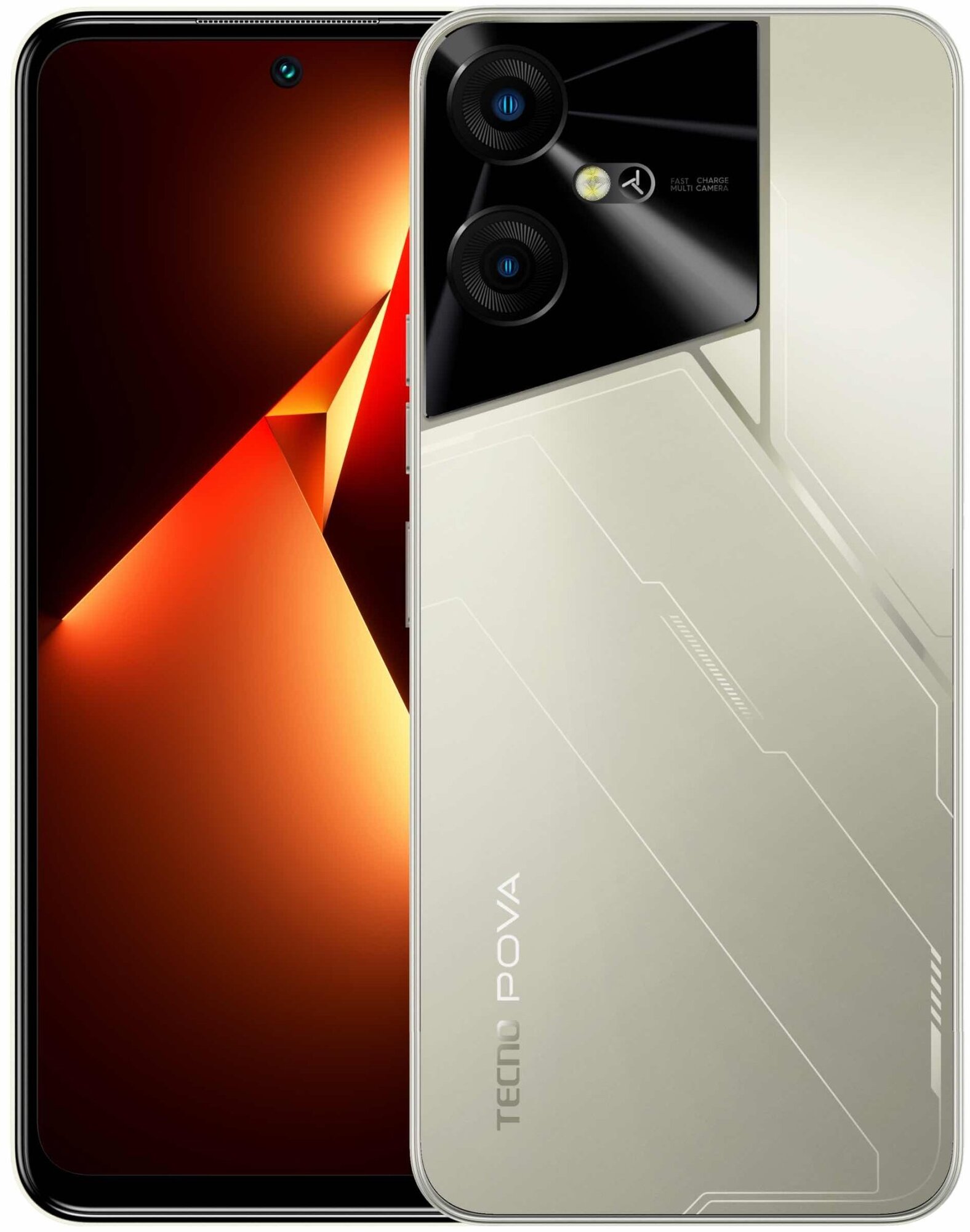 Смартфон Tecno Pova Neo 3 4/128GB Amber Gold