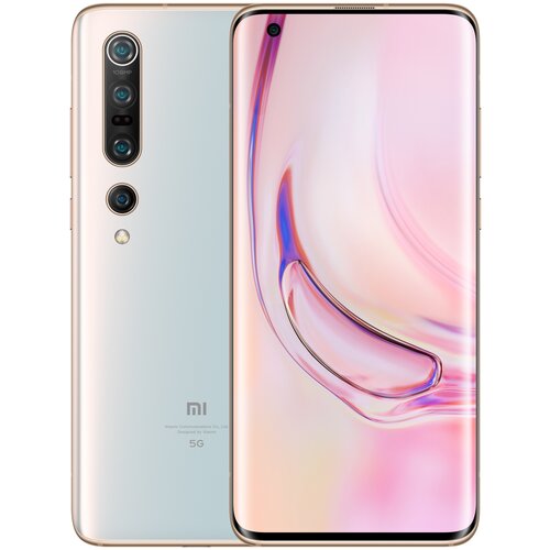 Смартфон Xiaomi Mi 10 Pro 12256 ГБ CN Dual nano SIM жемчужно-белый 2695400₽
