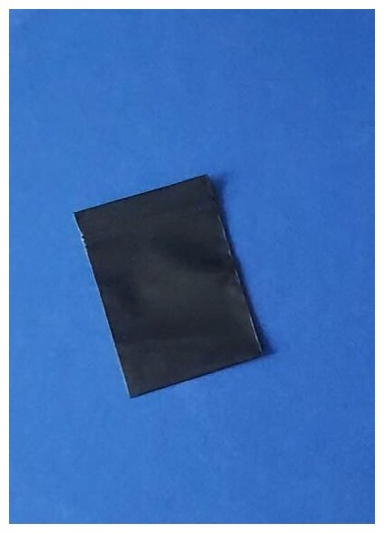 Пакеты с замком зип-лок 5х7 см, плотность 100 мкм , черного цвета , 100 шт .