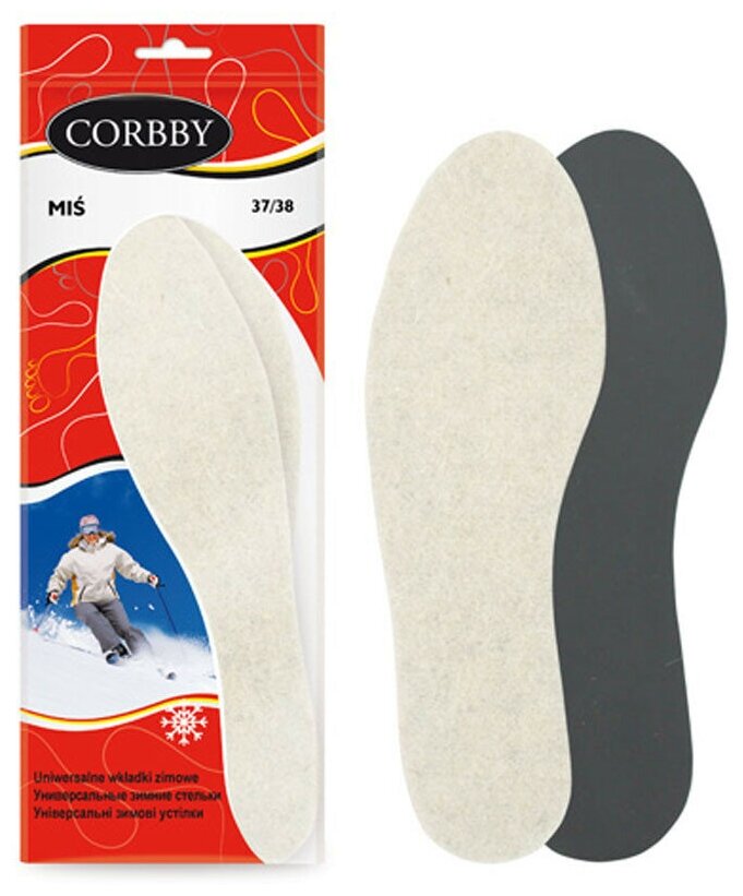 Corbby Winter Line Mis Стельки зимние универсальные размер 35-45 - фотография № 3