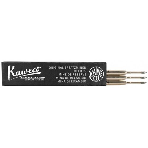 стержень для роллеров kaweco g2 цвет чёрный 0 7 мм 1 штука Kaweco 10000378 Стержень для шариковой ручки kaweco g2 черный b (широкий)