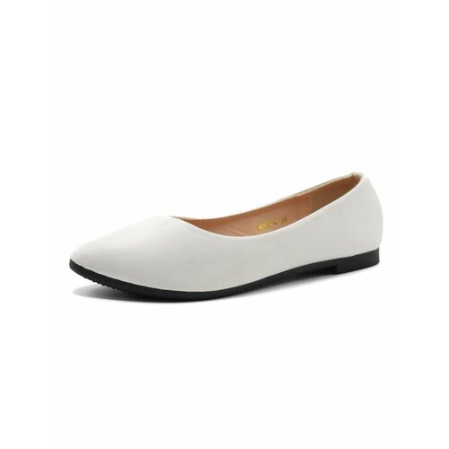 Балетки PUBLIC, размер 38, белый