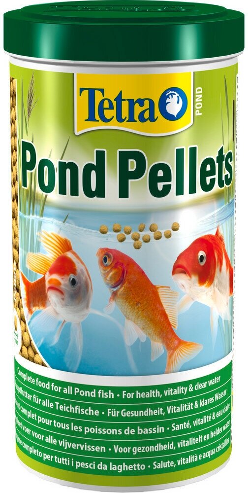 Корм Tetra Pond Pellets 1 л, шарики для всех видов прудовых рыб