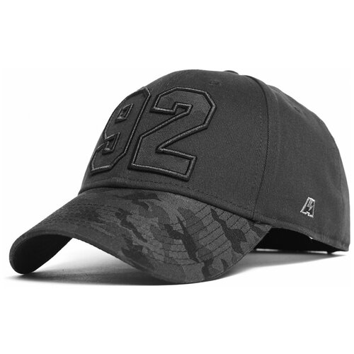 фото 206151 бейсболка atributika & club №92 р.55-58 (черный)