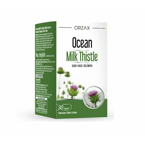 ORZAX Ocean milk thistle, 30 капсул