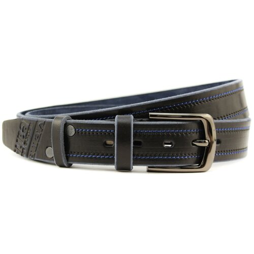 фото Ремень stilmark, размер 120, синий