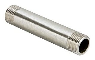 Удлинитель Valtec 1/2" х 100 (никель) MM (10/150) круглый VTr.652. N.0410