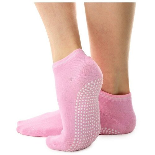 фото Носки для йоги sangh, размер 36-39, цвет розовый нет бренда