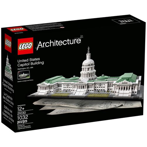 Конструктор LEGO Architecture 21030 Капитолий, 1032 дет.