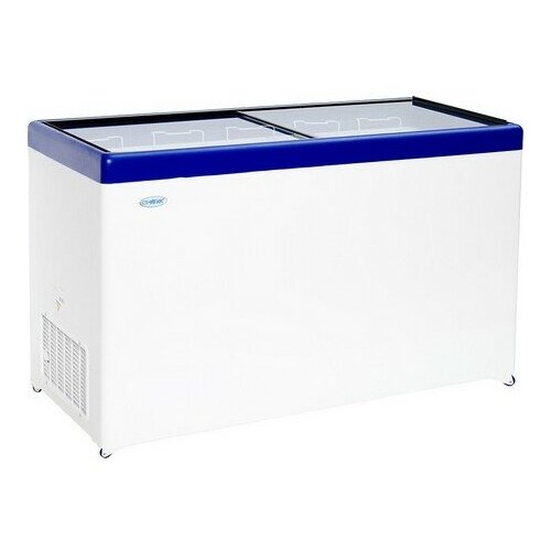 Морозильный ларь с прямым стеклом снеж МЛП-500 красный 41724₽