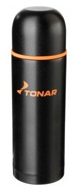 Термосы Тонар Термос (HS. TM-025) 1000ML черный (дополн. пласт. чашка) TONAR