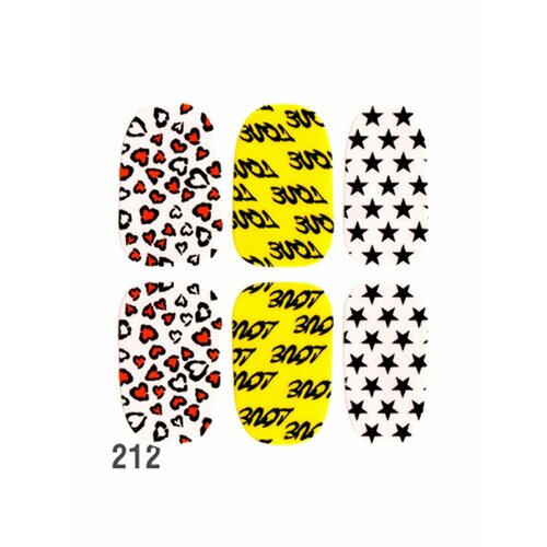 Пленки для ногтей для экспресс-маникюра на клеевой основе Effect Nails, (212), IRISK professional, Д324-01, 4680379144800