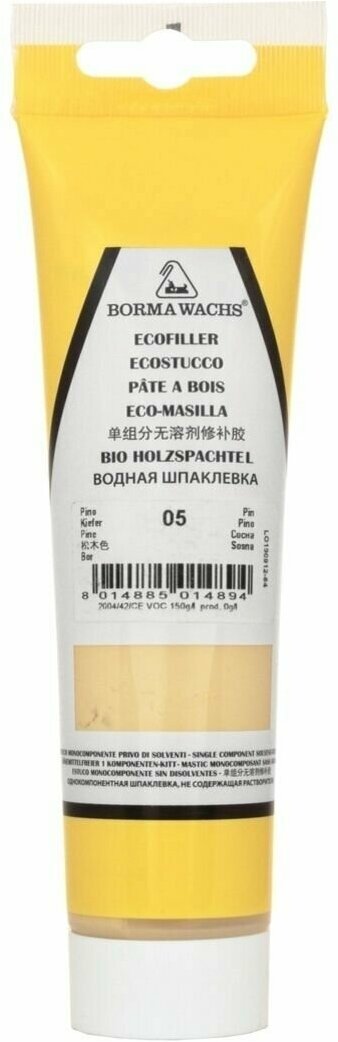 Шпаклевка водная BORMA ECOSTUCCO по дереву - 200гр в тубе, 05 сосна 151PI.200