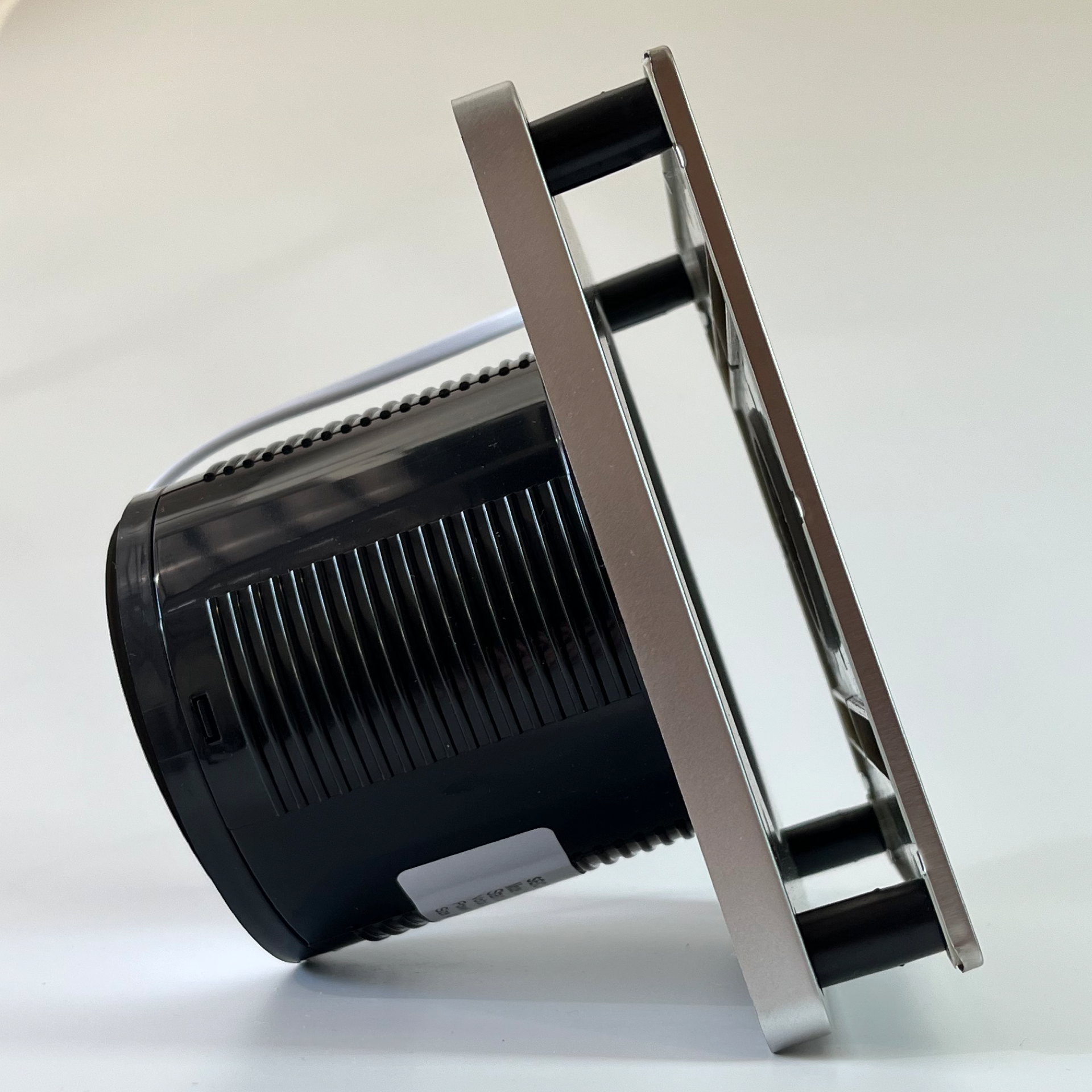Вытяжной вентилятор SEICOI SKSP04-01, диаметр 100 мм, 9.5 Вт, нержавеющая сталь, пластик (для кухни, ванной, санузла, туалета) - фотография № 3