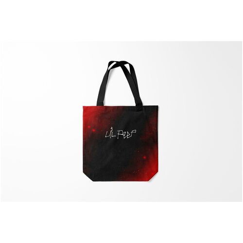 фото Сумка-шоппер / 40х40 см / rap / lil peep лил пип burnettie