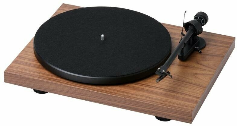 Виниловый проигрыватель Pro-Ject DEBUT III PHONO Wood OM5e