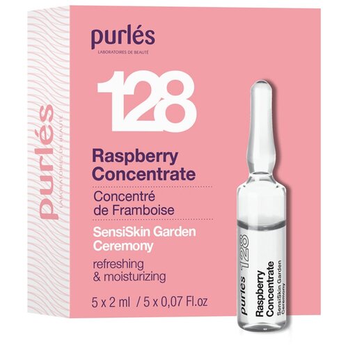 PURLES 128 Малиновый концентрат Raspberry Concentrate, 5x2 мл