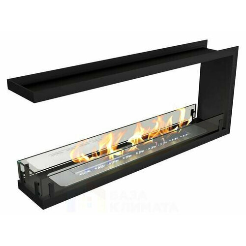Биокамин Estetic Flame Contour торцевой сквозной 1100