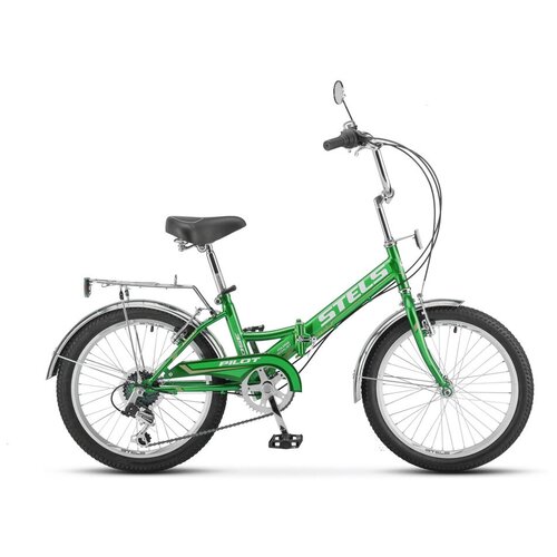 фото Велосипед 20" stels pilot-350, z010, цвет зеленый, размер 13"