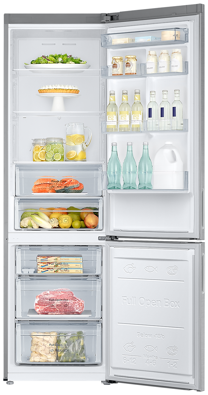 Samsung Холодильник Samsung RB37A5200SA/WT серый (двухкамерный) - фотография № 8