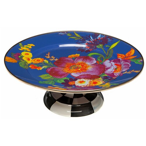 Блюдо сервировочное на подставке 30 СМ FLOWER MARKET