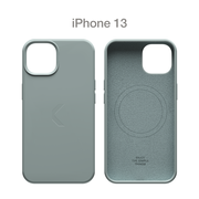 Силиконовый чехол COMMO Shield Case для iPhone 13 с поддержкой беспроводной зарядки, Сommo Gray