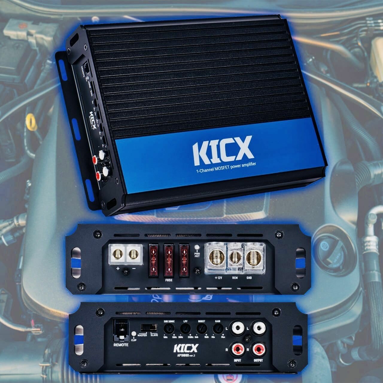 Автомобильный усилитель Kicx AP 1000D ver.2 (2069159) - фото №19
