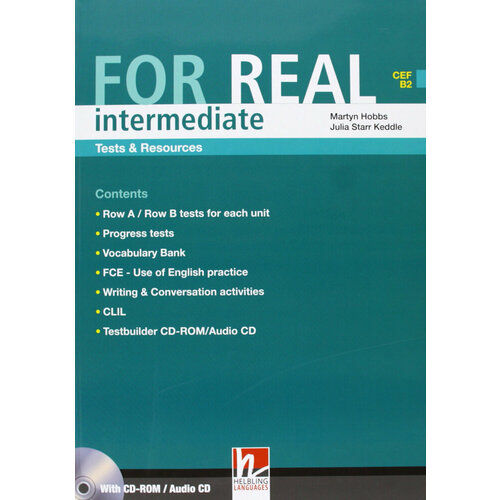 FOR REAL Intermediate Test Resource + CD+CDR