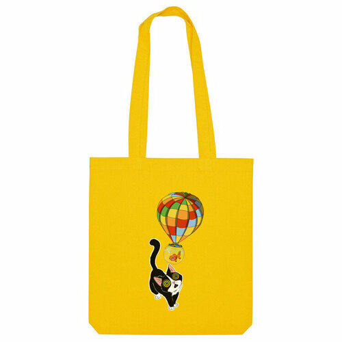 фото Сумка шоппер us basic, желтый