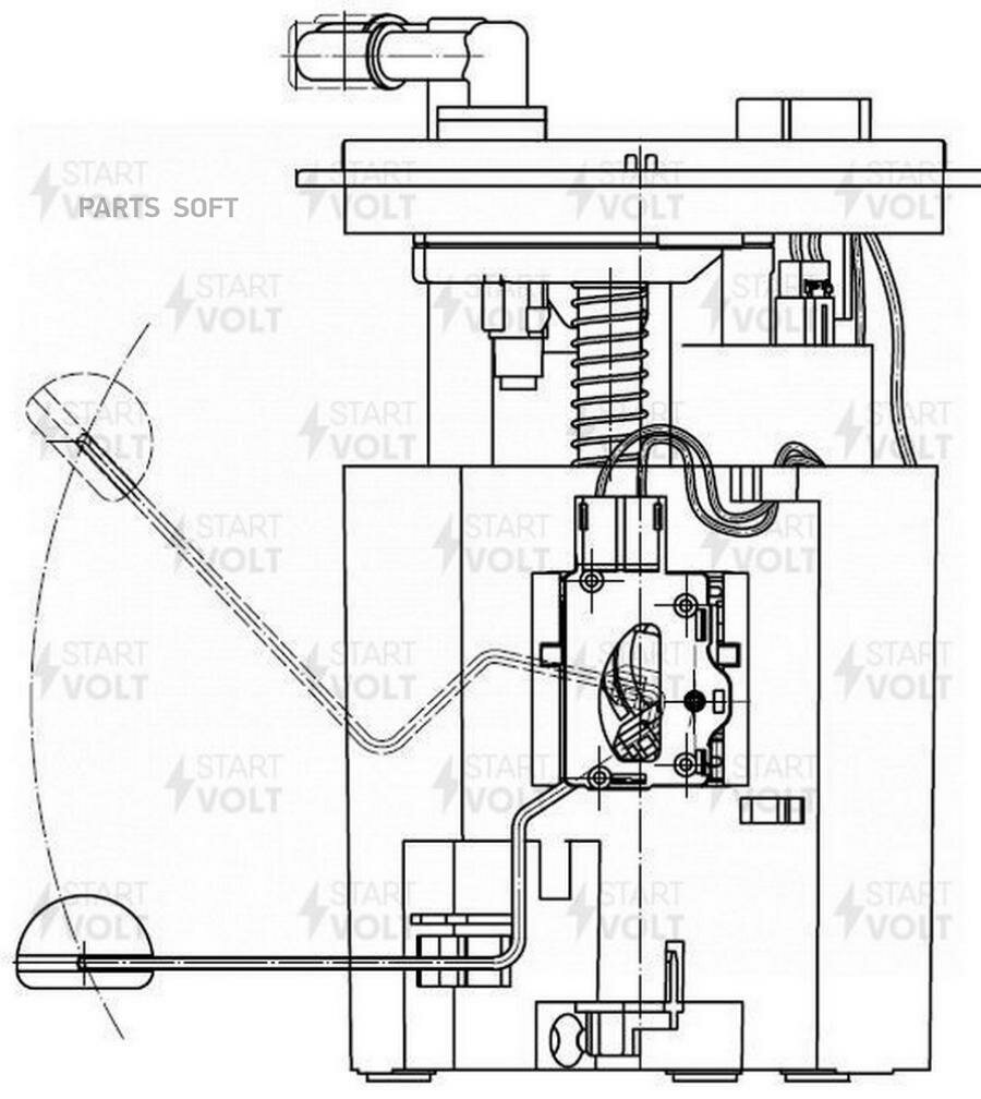 фото Насос Топливный STARTVOLT арт. SFM2200
