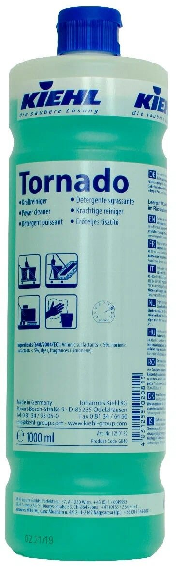 Средство базовое Kiehl Tornado для интенсивной уборки 1 л - фото №1
