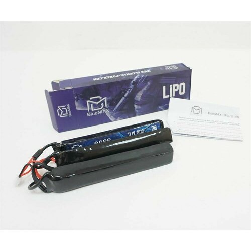 Аккум BlueMAX 11.1V Lipo 3000mAh 20C triple 3x (17.6x25x128) М-серия
