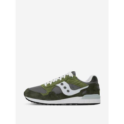 Кроссовки Saucony Shadow 5000, натуральная кожа, размер 44.5, зеленый