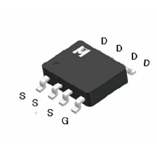 Микросхема EMB14P03G P-Channel MOSFET 30V 12A SOT8