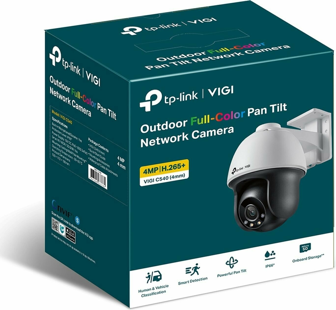 Камера видеонаблюдения TP-Link VIGI C540 белый - фото №7