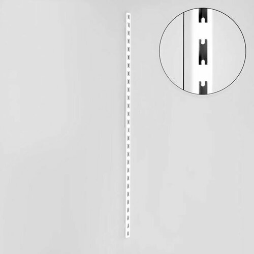 Стойка к стене для стеллажа 1750 мм цвет белый 9748508 1708₽