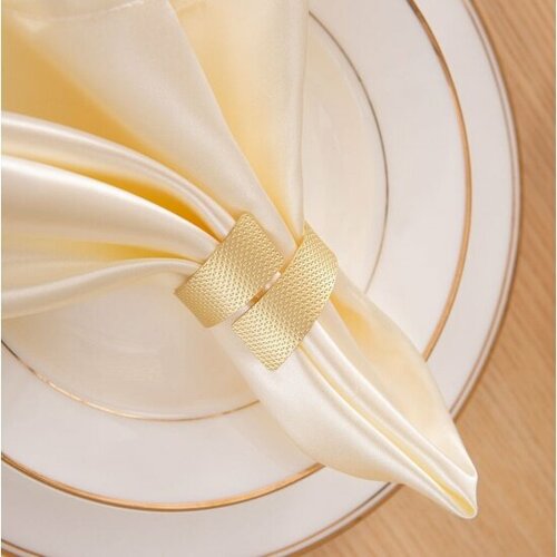 Кольца для салфеток Arya Home Arya Minimalist 4 предмета Золото 953₽