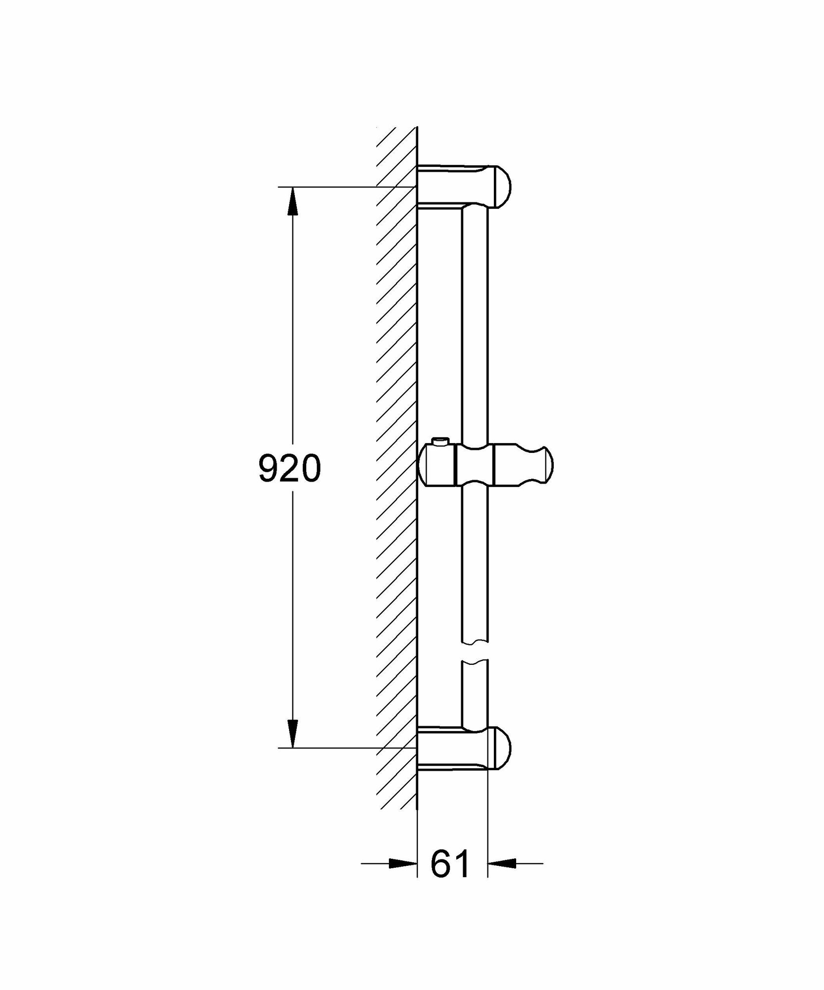 Штанга душевая Grohe 27524000 - фото №13