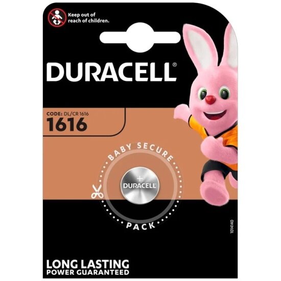 Элемент питания DURACELL CR1616