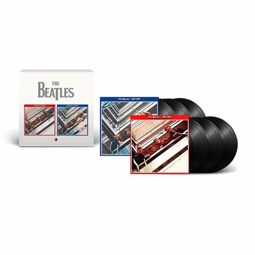 THE BEATLES - 1962-1966 / 1967-1970 (6LP box box set, 6 lp) виниловая пластинка