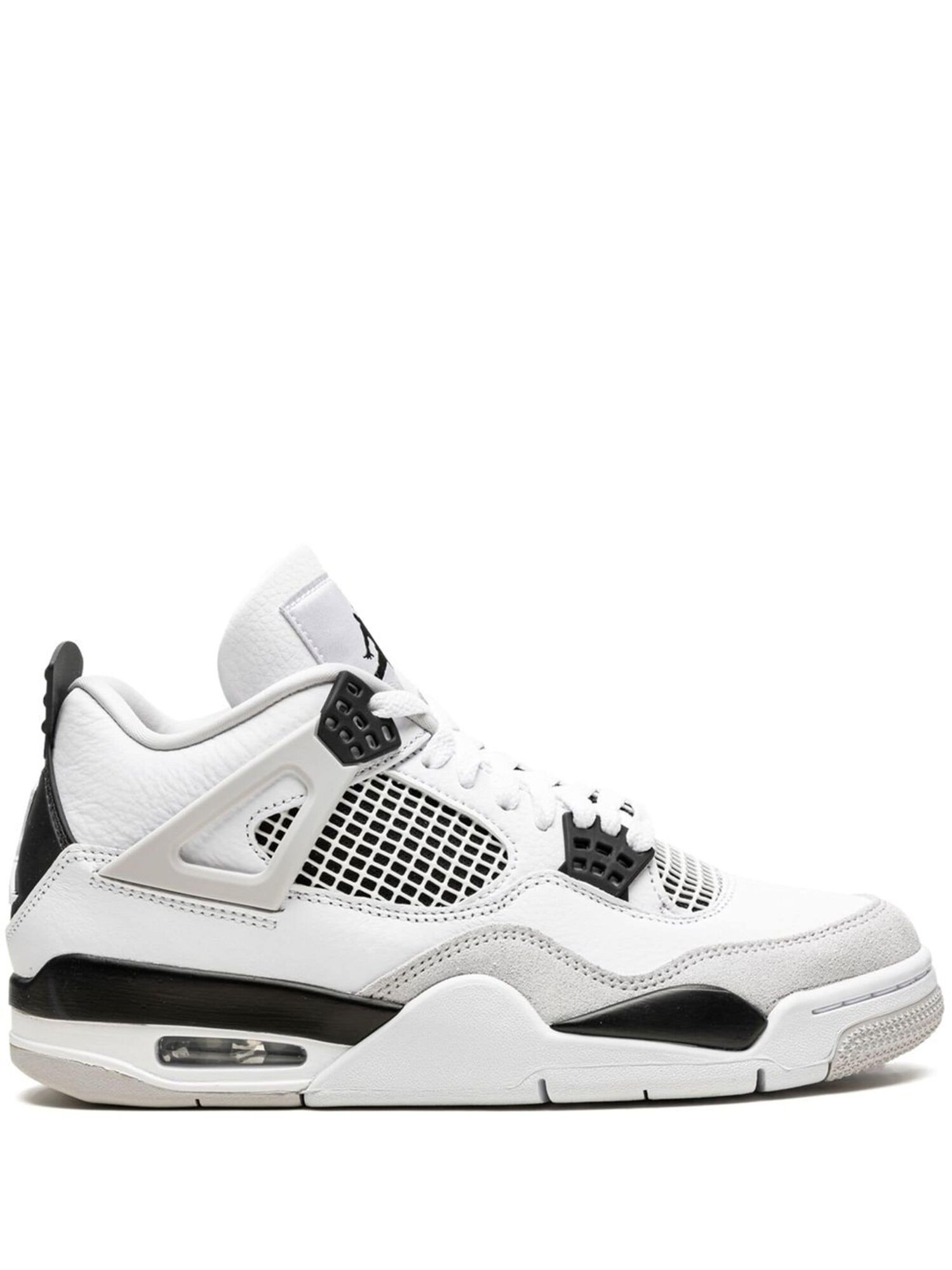 Кроссовки Jordan Air Jordan 4 Retro, размер 15 US, серебристый