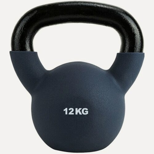 Изображение товара Гиря Torres PL552212, чугун в неопреновой оболочке 12 кг, серый