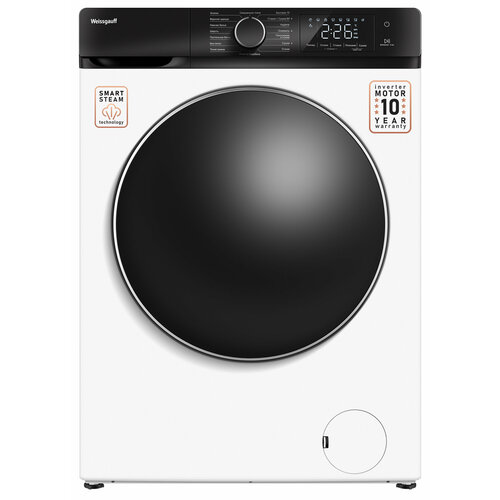 Cтиральная машина с сушкой инвертором и паром Weissgauff WMD 61212 DC Inverter Steam Загрузка 12 кг 1200 оборотов 6694000₽