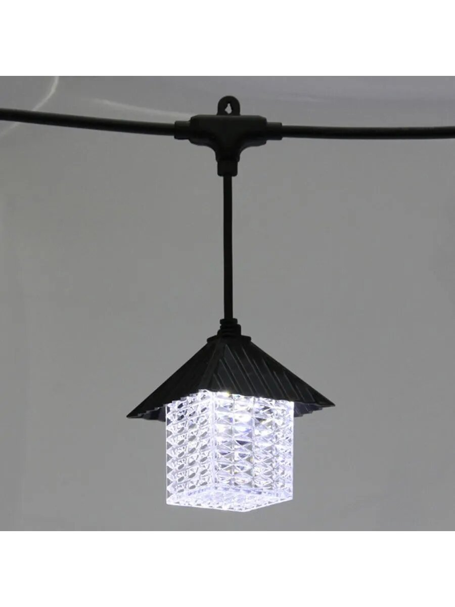 Уличная новогодняя гирлянда для улицы 5 метров 10 ламп