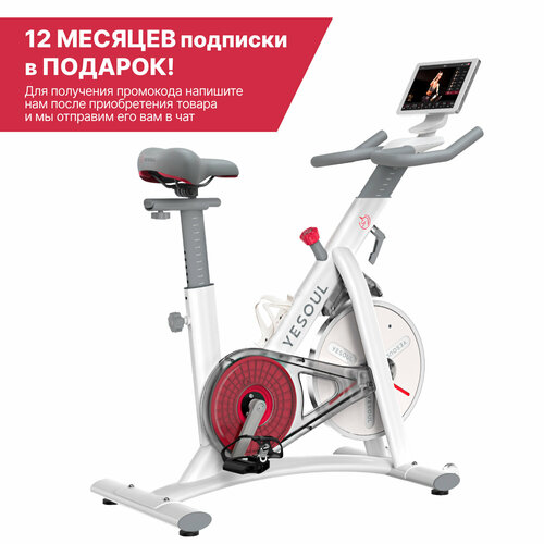 Велотренажер Yesoul S3 PRO WHITE 68610₽