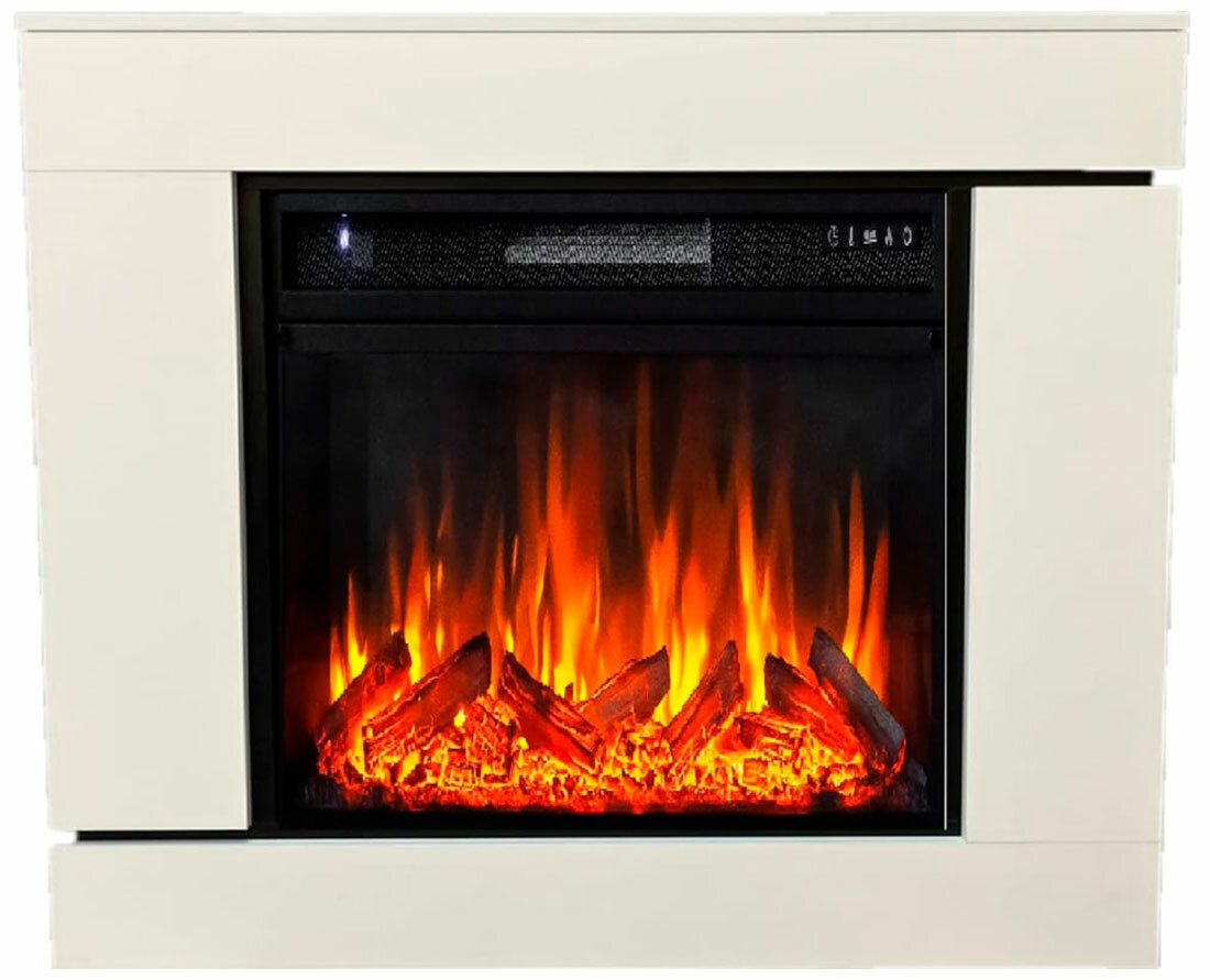 Каминокомплект Elekam Smart с очагом Pulsar 23 белый