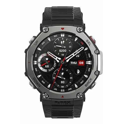 Умные часы AMAZFIT T-Rex 3 A2322 48mm, obsidian black
