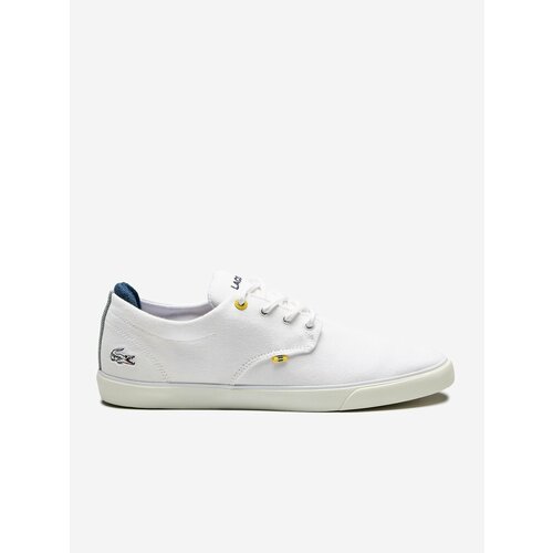 фото Слипоны lacoste, размер 9.5, белый